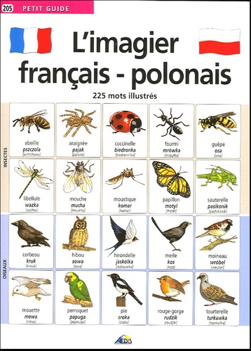 Henri Medori - L'imagier français-polonais - 225 Mots illustrés.