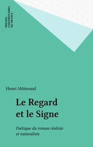 Le Regard et le signe