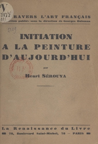 Initiation à la peinture d'aujourd'hui