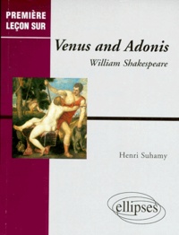 Henri Suhamy - Venus And Adonis. De William Shakespeare.