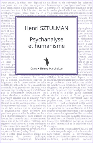 Psychanalyse et humanisme