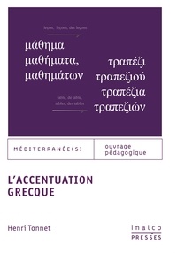 Henri Tonnet - L'accentuation grecque.