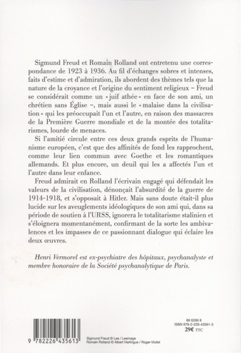 Sigmund Freud et Romain Rolland. Un dialogue (1923-1936)