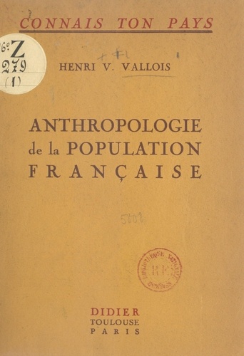 Anthropologie de la population française