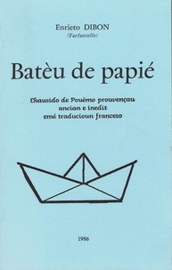 Henriette Dibon - Batèu de papié.