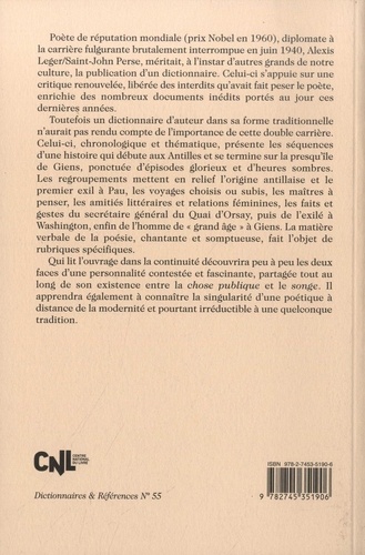 Dictionnaire Saint-John Perse