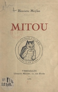 Henriette Meylan et  Coypel - Mitou - Croquis versaillais, 1913-1918.