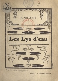 Henriette Willette - Les lys d'eau.