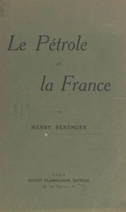 Le pétrole et la France