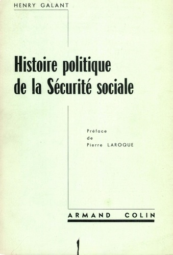 Histoire politique de la sécurité sociale française 1945-1952