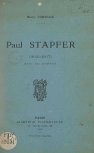 Paul Stapfer (1840-1917)