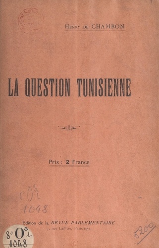 La question tunisienne