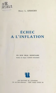 Échec à l'inflation : un new deal monétaire