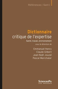 Dictionnaire critique de l'expertise