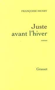 Juste avant l'hiver