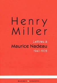 Lettres à Maurice Nadeau