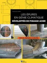 Les épures en génie climatique : développés de piquage acier