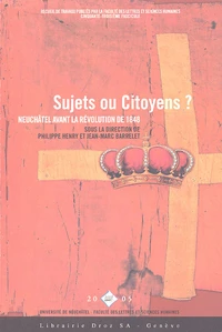 Sujets ou citoyens ?
