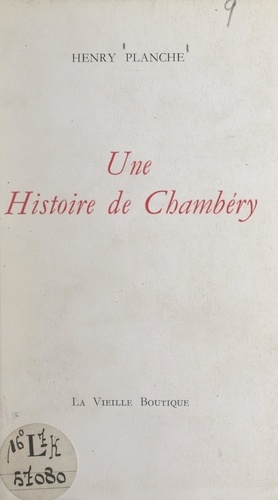 Une histoire de Chambéry