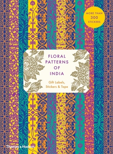 Henry Wilson - Floral patterns of india sticker & tape book.