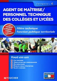 Agent de maitrise, personnel technique des collèges et lycées Catégorie C