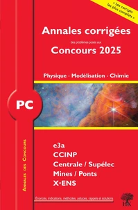 Physique, Modélisation, Chimie PC