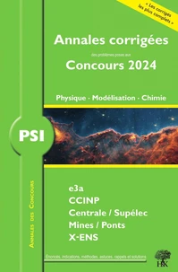 Physique Modélisation Chimie PSI
