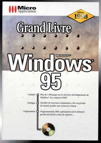 Herbert Buckel et Andreas Maslo - Windows 95. Avec Cd-Rom, 2eme Edition 1998.