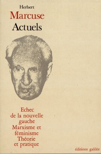 Herbert Marcuse - Actuels.