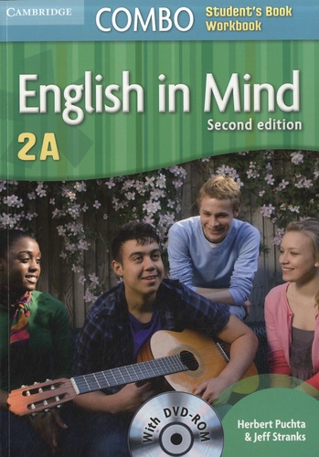Herbert Puchta et Jeff Stranks - English in Mind Level 2A - Combo Student's Book and Workbook. 1 DVD