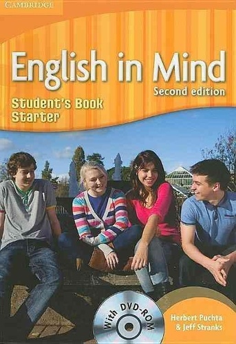 Herbert Puchta - English in mind starter 2d edition 2010 student's book with DVD-ROM.