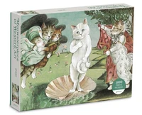 Birth of venus meowsterpiece 1000 piece puzzle