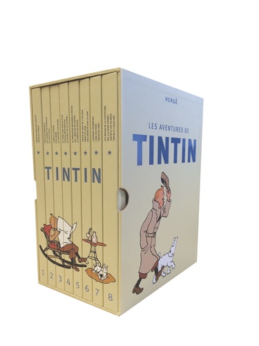  Hergé - Les Aventures de Tintin  : Coffret intégral.