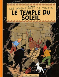 Hergé - Les Aventures de Tintin  : Le Temple du soleil - Edition fac-similé en couleurs.