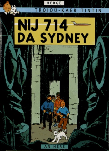  Hergé - Troioù-kaer Tintin  : Nij 714 da Sydney.
