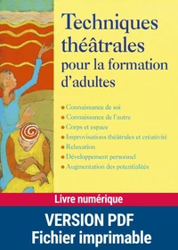 Techniques théâtrales pour la formation d'adultes