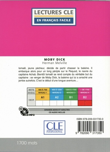 Moby Dick  avec 1 CD audio MP3