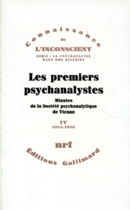 Herman Nunberg et Ernst Federn - Les premiers psychanalystes - Minutes de la Société psychanalytique de Vienne Tome 3 (1910-1911).