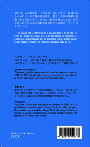 Haïku. Edition français-flamand-anglais-japonais