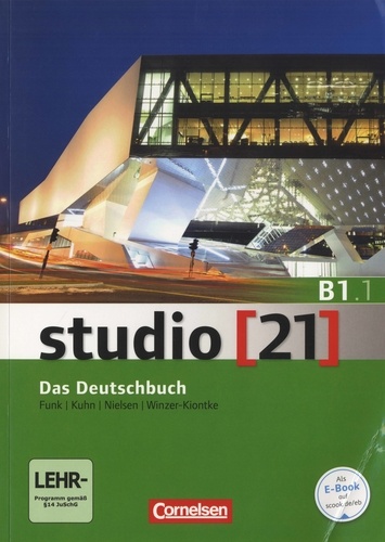 Hermann Funk et Christina Kuhn - Das Deutschbuch Studio 21 Deutsch als Fremdsprache B1.1. 1 DVD