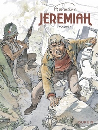  Hermann - Jeremiah l'Intégrale Tome 1 : Tome 1 à 3 - La nuit des rapaces ; Du sable plein les dents ; Les héritiers sauvages.