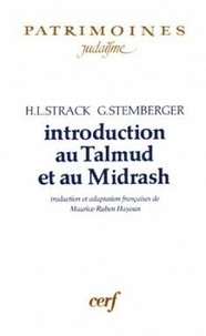 Hermann Strack - Introduction au Talmud et au Midrash.