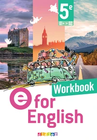 Anglais 5e E For English