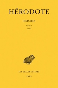  Hérodote - Histoires - Tome 1, Clio.