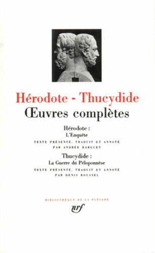  Hérodote et  Thucydide - Oeuvres complètes.