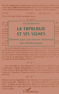 La topologie et ses signes