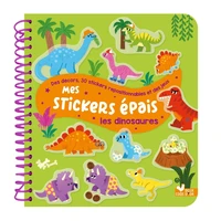 Mes stickers épais les dinosaures