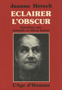 Eclairer l'obscur
