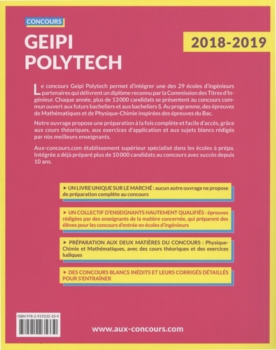 Geipi Polytech  Edition 2018-2019
