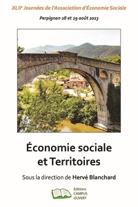 Hervé Blanchard - Economie sociale et Territoires - Perpignan 28 et 29 août 2023.